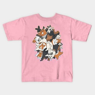 Bunny Pile Kids T-Shirt